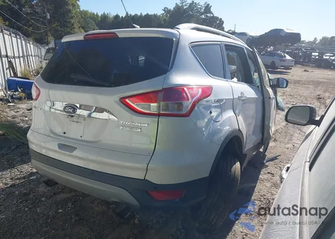 2014 Ford Escape Titanium из США, поврежденный, VIN 1FMCU0JX9EUD43124